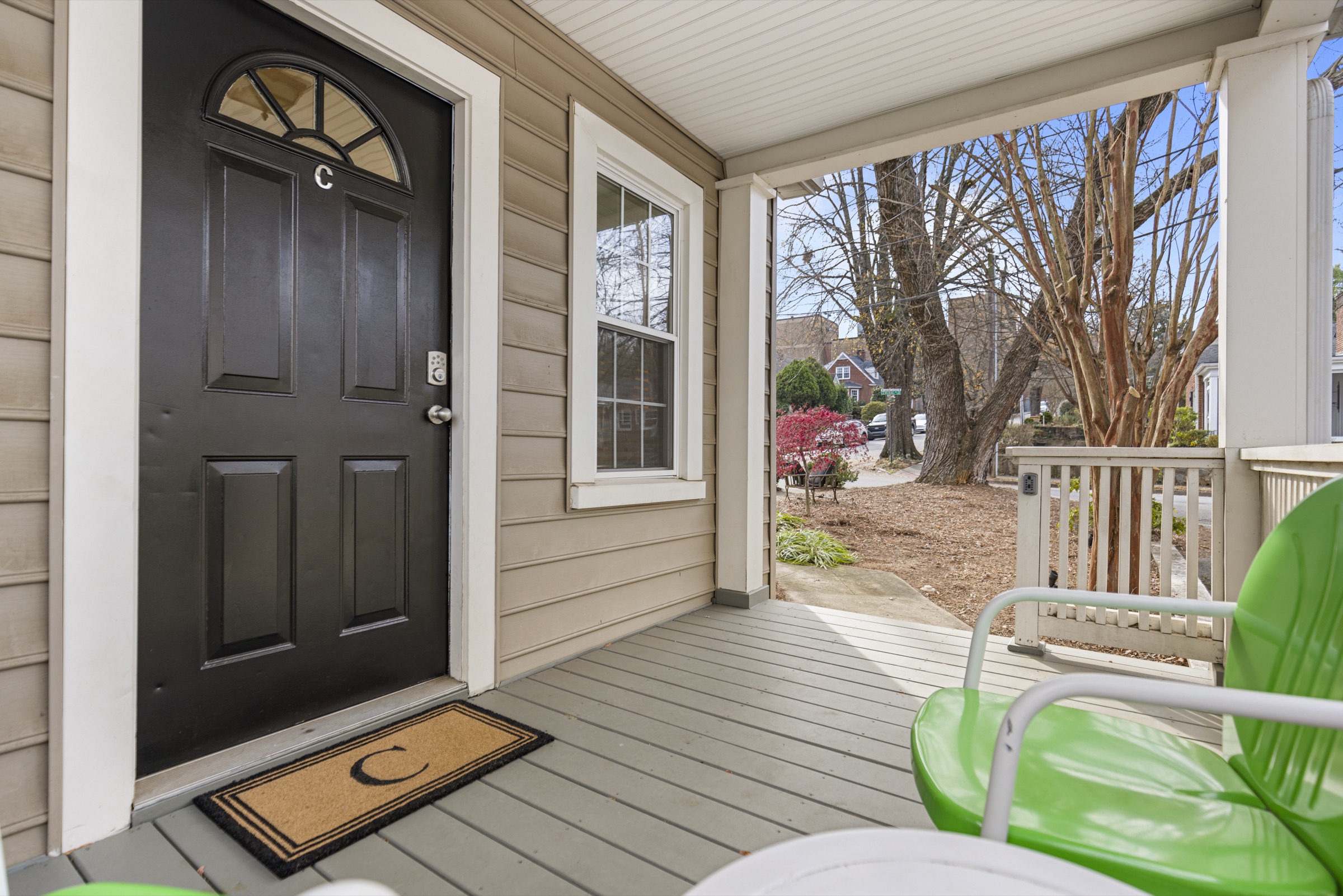 Your own private porch